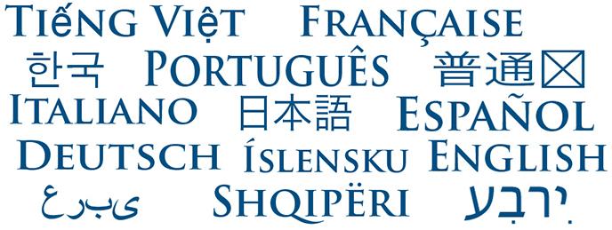Tompkins Hall is an international, multilingual community, where each child is a powerful contributor to and designer of, our learning community. These are languages spoken by members of our community. languages